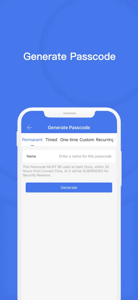 TTLock app screenshot